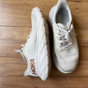 Hoka Women's Cream Sneakers